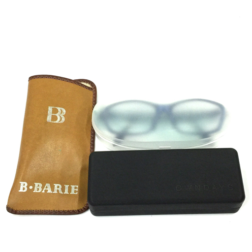 B・BARIE サングラス 4036 グラデあり 度なし 他 オンデーズ 眼鏡 54□18-140 グラデなし 度あり 等 計3点 セット_画像10