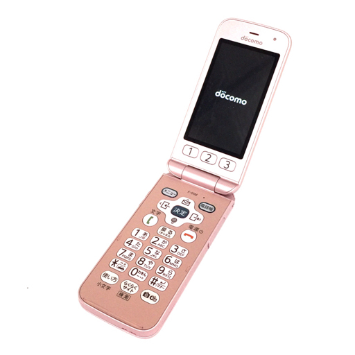 日本未発売】 ピンク らくらくホン ドコモ F-01M docomo 美品 携帯電話