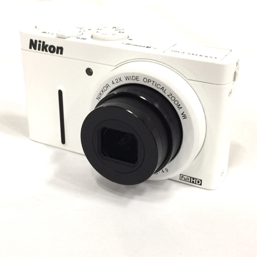 1円 Nikon COOLPIX P310 4.3-17.9mm 1:1.8-4.9 コンパクトデジタルカメラ 白 動作確認済み ニコン