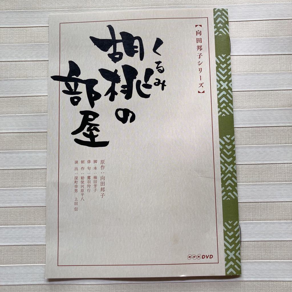 DVD（2枚組）「胡桃の部屋」　小林桂樹/いしだあゆみ/永島敏行/岸本加世子/吉村実子/杉浦直樹 原作 向田邦子　中古　セル版_画像6