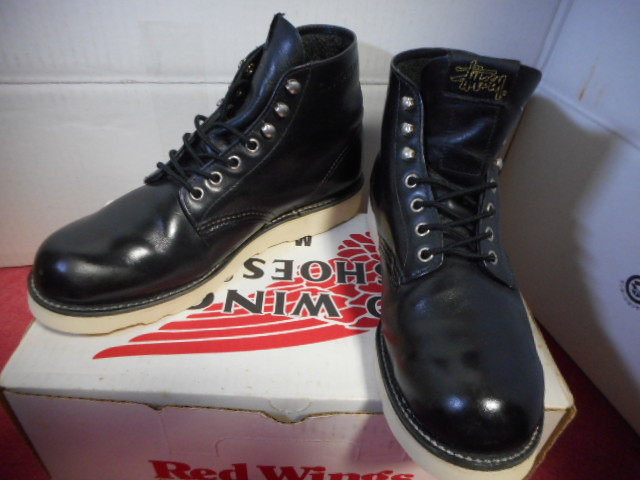STUSSY special order * Red Wing * 8165 *8,5D*2003 year made * sole replaced 