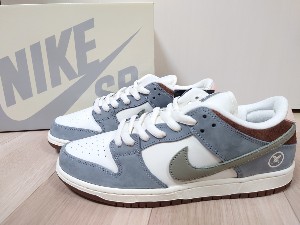 正規品 ナイキ ダンク ロー 堀米雄斗 コラボ NIKE SB DUNK Low PRO QS 28cm us10 新品 グレー ピンク ブラウン カラー YUTO HORIGOME_画像1