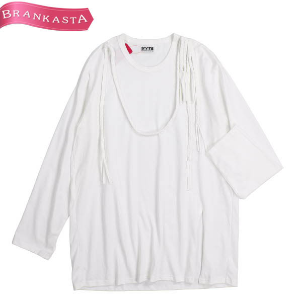 再入荷】 長袖カットソー メンズ T-SHIRT BRAIDED JERSEY 40/2 ヨウジ