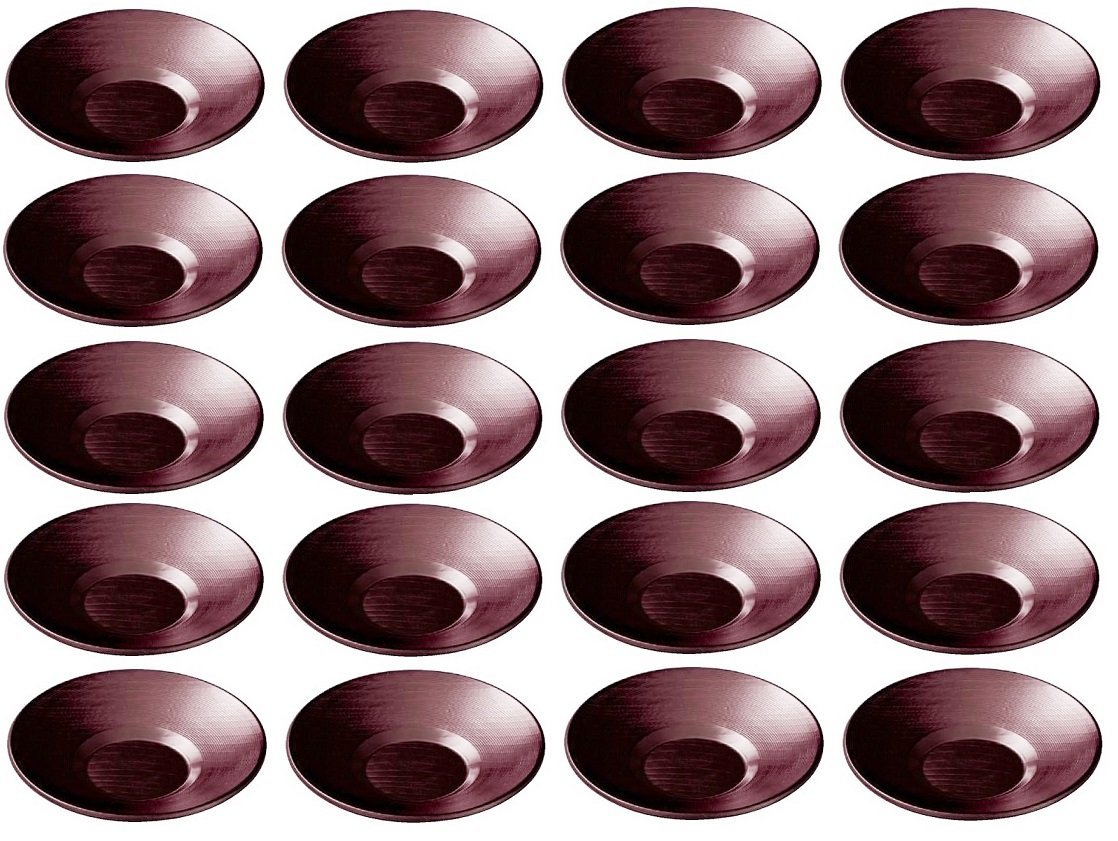 ☆業務用漆器茶托3.5寸(約径103X18mm)千筋新溜20枚越前塗日本製新品