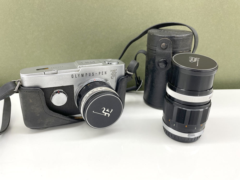 かわいい！ 1:1.8 Auto-S Zuiko F フィルムカメラ 一眼レフ レンズ