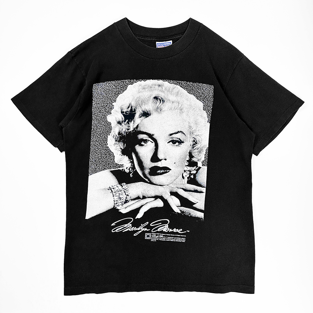 年末のプロモーション特価！ Marilyn フェード ブラック M 黒 Tシャツ