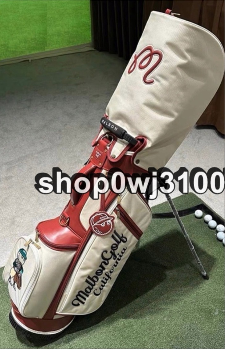 100%正規品 malbon golf マルボンゴルフ 撥水加工 キャディバッグ