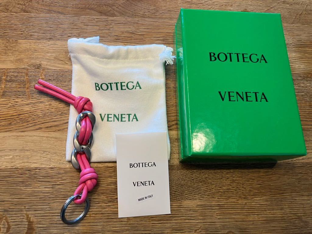 セットアップ BOTTEGA VENETA ピンク キーホルダー キーリング その他