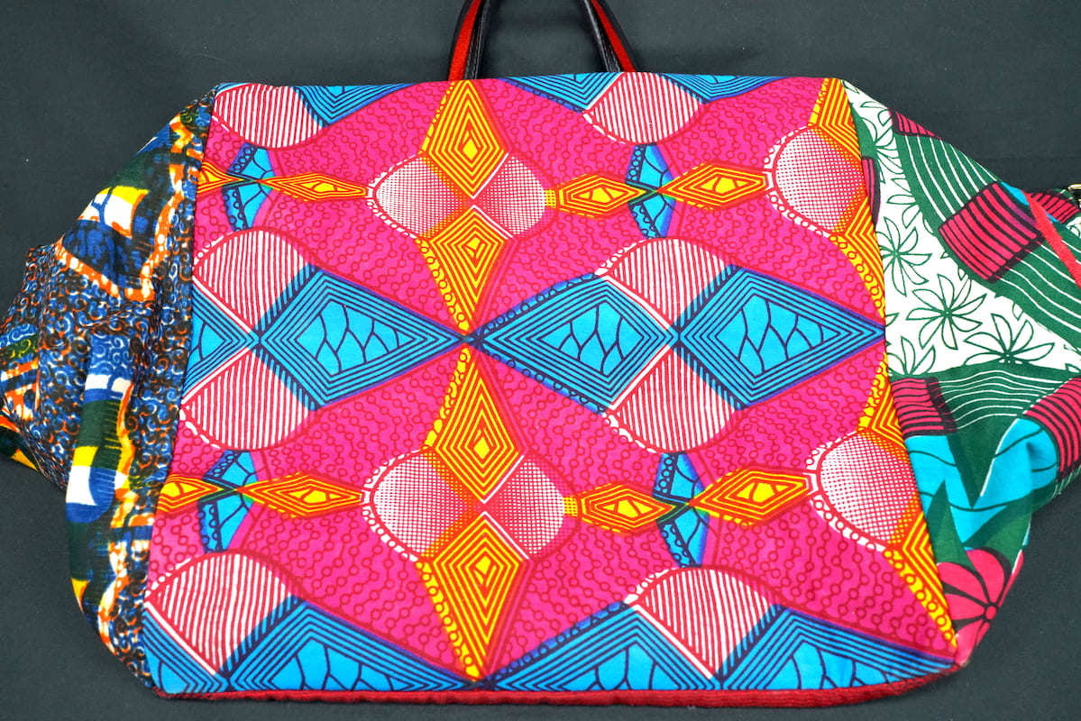 中古 Christian Louboutin Africaba Tote クリスチャン ルブタン アフリカバ チャリティ 2Way トート バッグ_画像10