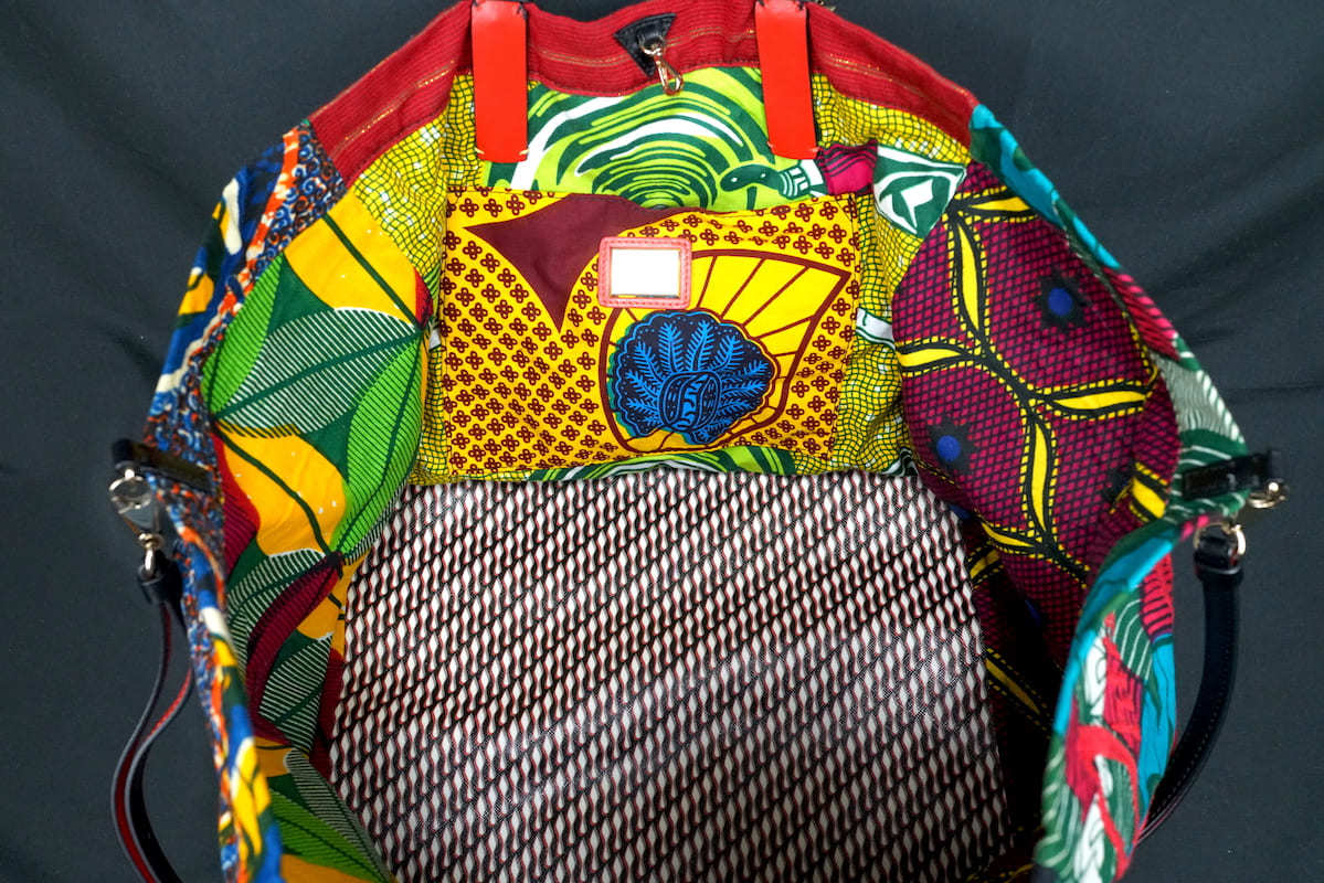  used Christian Louboutin Africaba Tote Christian Louboutin Africa ba charity 2Way tote bag 