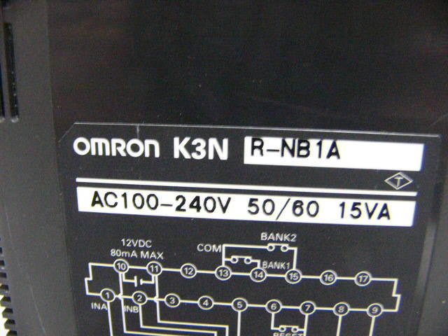 ★動作保証美品★ OMRON K3NR-NB1A パネルメータ_画像2