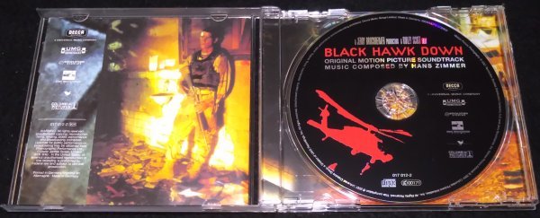 ブラックホーク・ダウン　サントラCD★ハンスジマー　Black Hawk Down Soundtrack　Hans Zimmer　リドリー・スコット　輸入盤_画像2