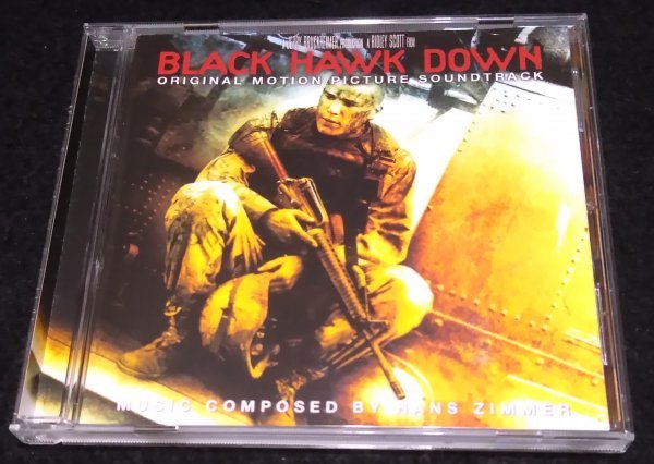 ブラックホーク・ダウン　サントラCD★ハンスジマー　Black Hawk Down Soundtrack　Hans Zimmer　リドリー・スコット　輸入盤_画像1