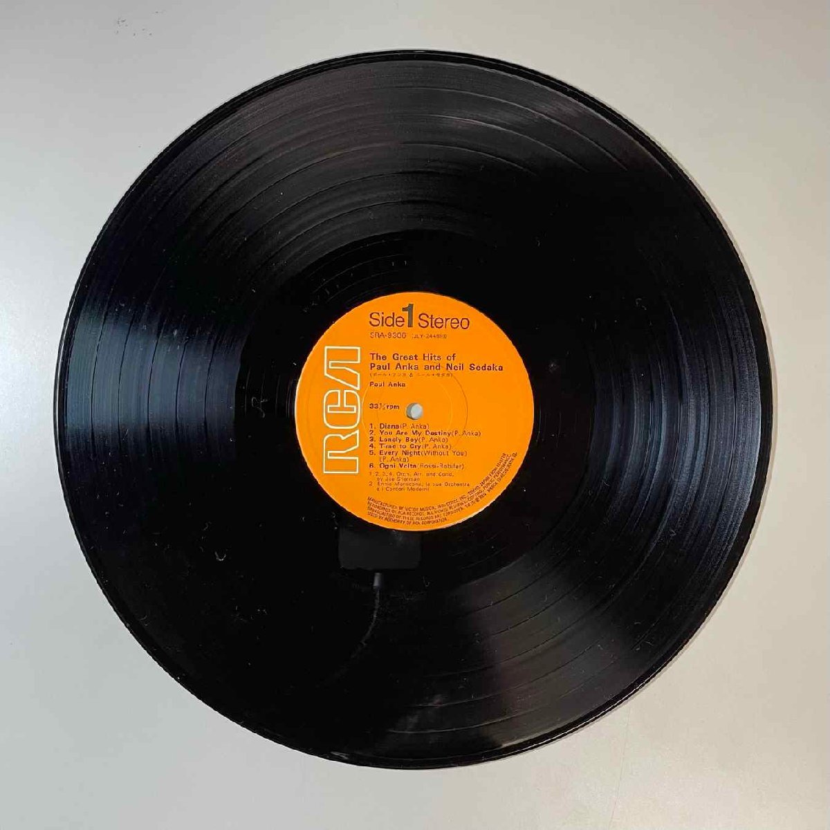 33978★良盤【日本盤】 The Great Hits of Paul Anka and Neil Sedaka ・２枚組の画像4