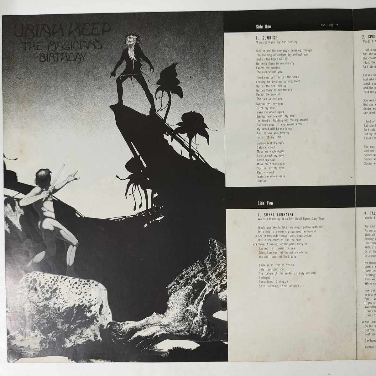 35394★美盤【日本盤】 Uriah Heep / The Magician's Birthday_画像4
