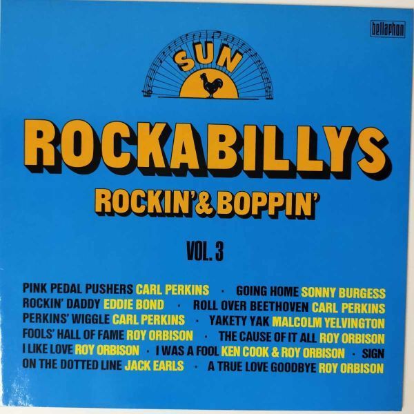 32902【ドイツ盤】 ROCKABILLYS VOL.3/ROCKIN'&BOPPIN' *反り有_画像1