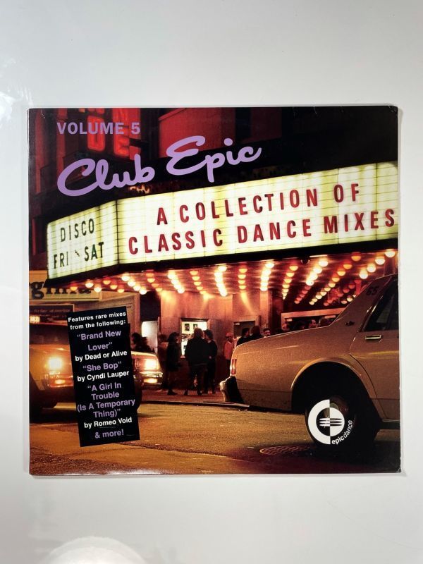 【直輸入盤】★美盤 Club Epic Volume 5/Cyndi Lauper Dead or Alive The Clash 他 *2701_画像1