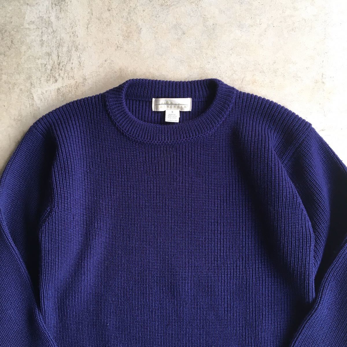 人気ショップ S リブセーター ネイビー / ウールニット 【PATAGONIA