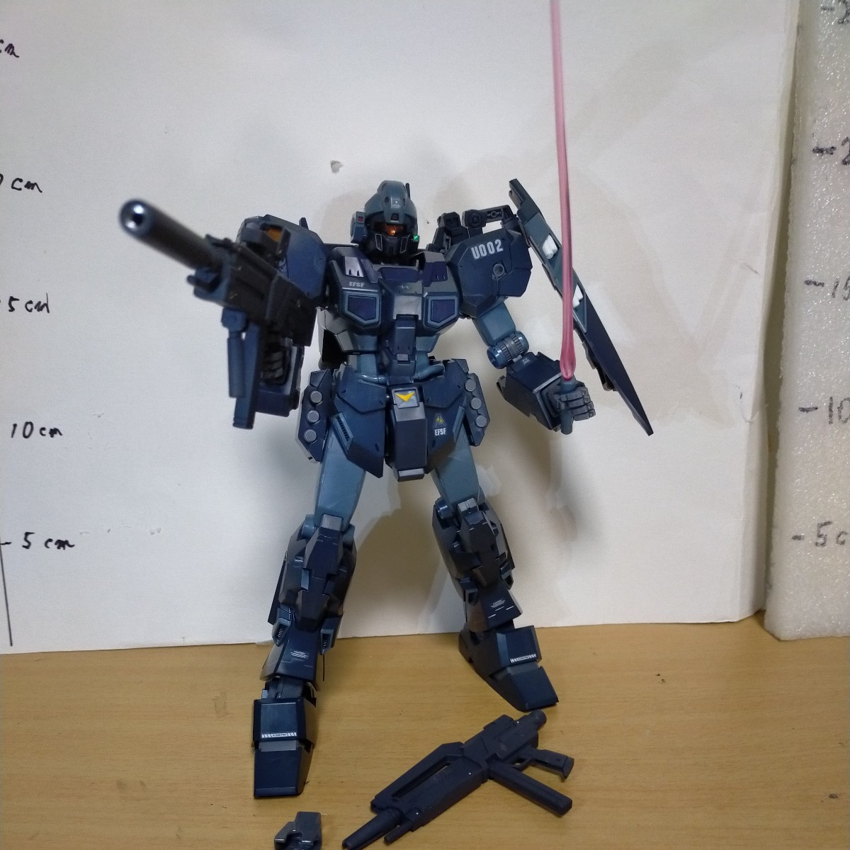 爆買いしたくなる MG 1/100 ジェスタ トライスター 素組 完成品 ガンダム UC NT 完成品