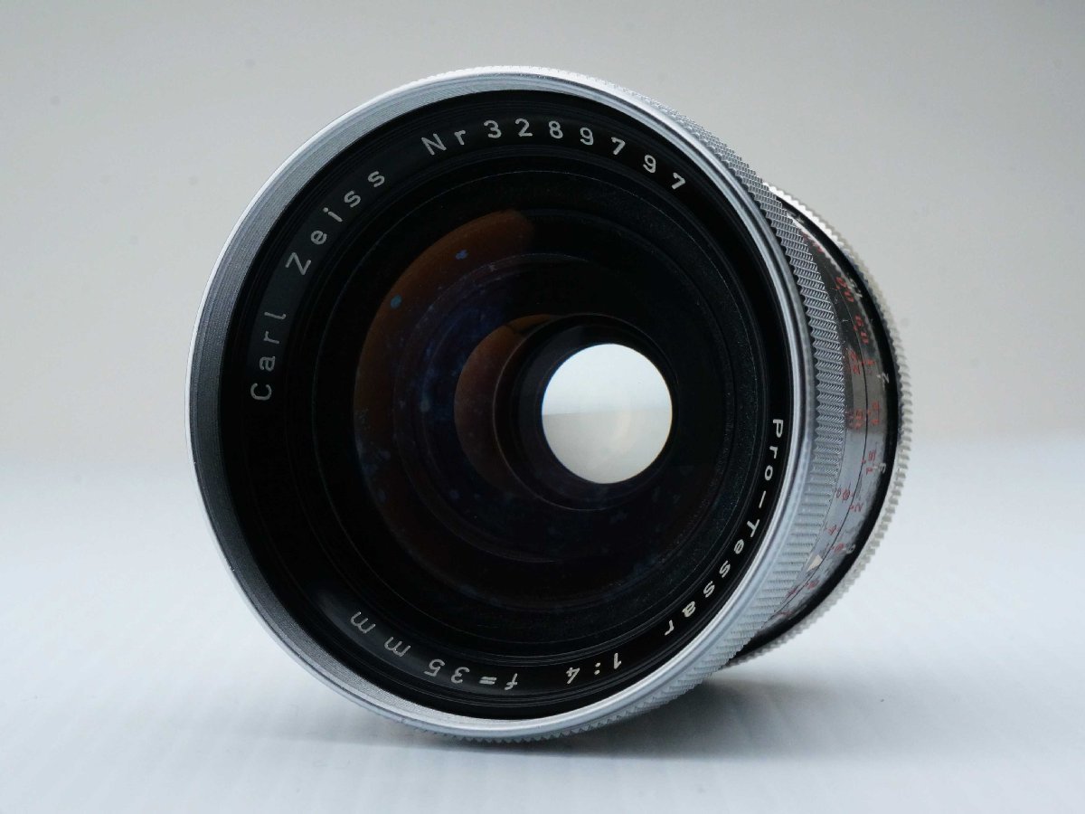 Zeiss Ikon CONTAFLEX用 Pro-Tessar 35mm F4 !!! ツァイス コンタフレックス テッサー 0066の画像7