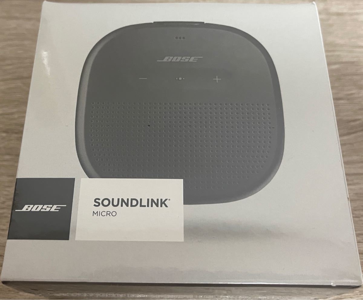 入荷中 BOSE ブラック MICRO Bluetoothスピーカー SOUNDLINK