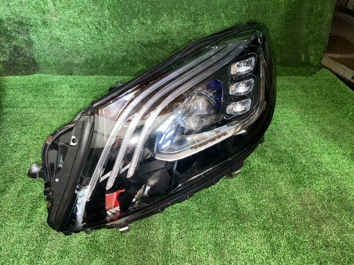 メルセデスベンツW222R後期S-クラスヘッドライト 左右セット MERCEDES BENZ HEADLIGHT S-Class マルチビームLED LEDヘッドライト速発送_画像7