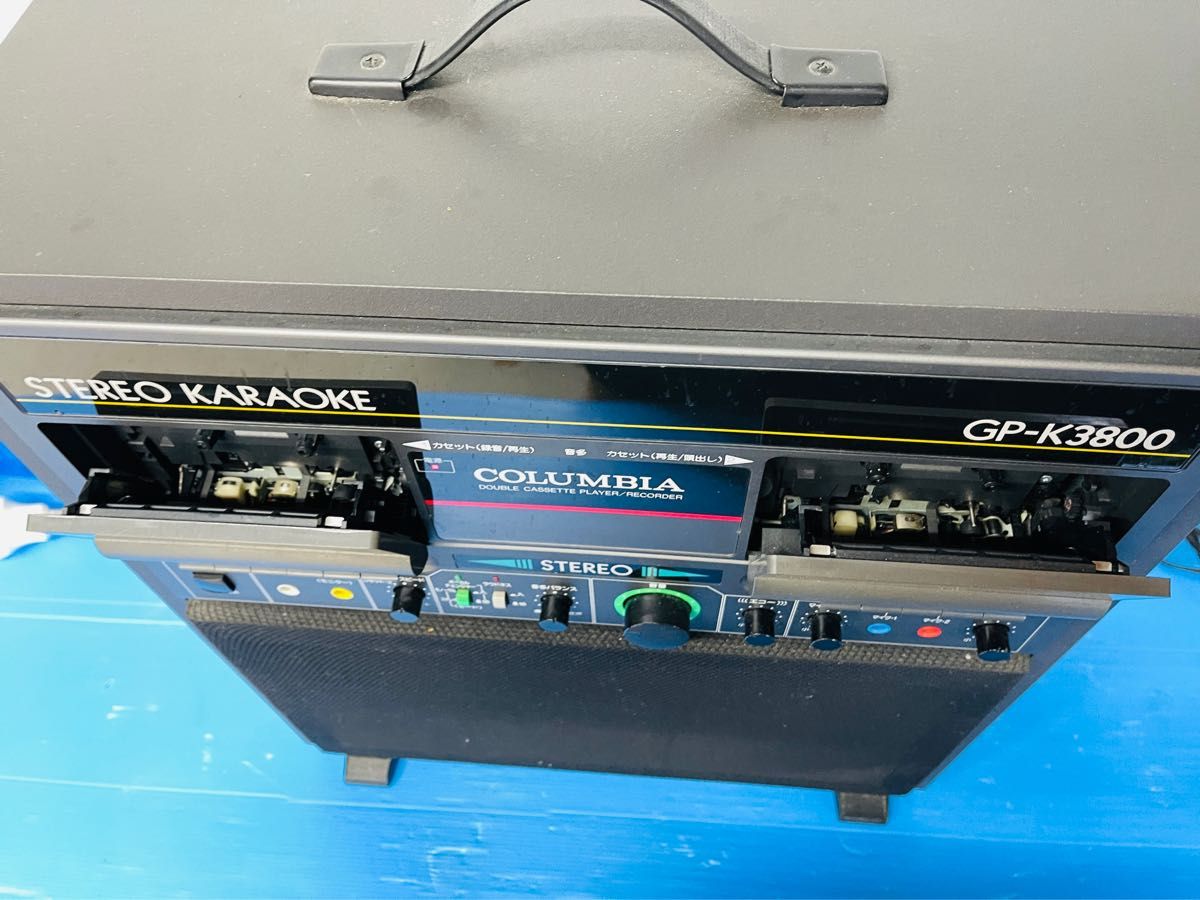 全国配送無料 COLUMBIAコロンビア ダブルカセット カラオケ GP