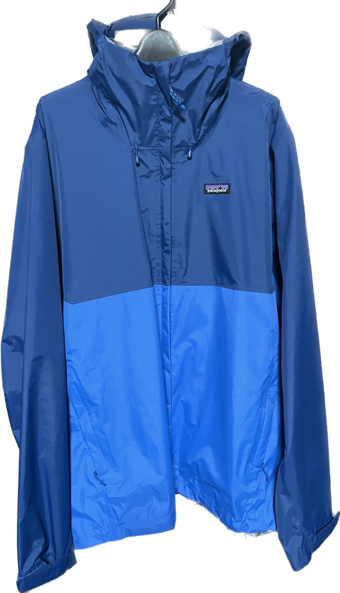 XL patagonia パタゴニア メンズ・トレントシェル3L・ジャケット 21年製 ツートン　ブルー　STY85240FA21 大きいサイズ_画像1