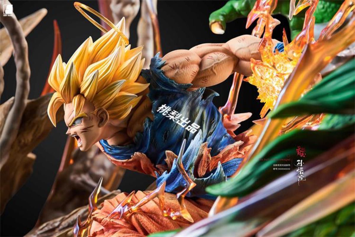 新品未開封『ドラコンボール』 ベジータ 孫悟空 ガレージキット