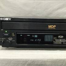 050921 240426　SONY　ソニー　MDP-555　CD/SDV/LDプレイヤー　マルチディスクプレイヤー　レーザーディスク　オーディオ　通電のみ確認_画像8