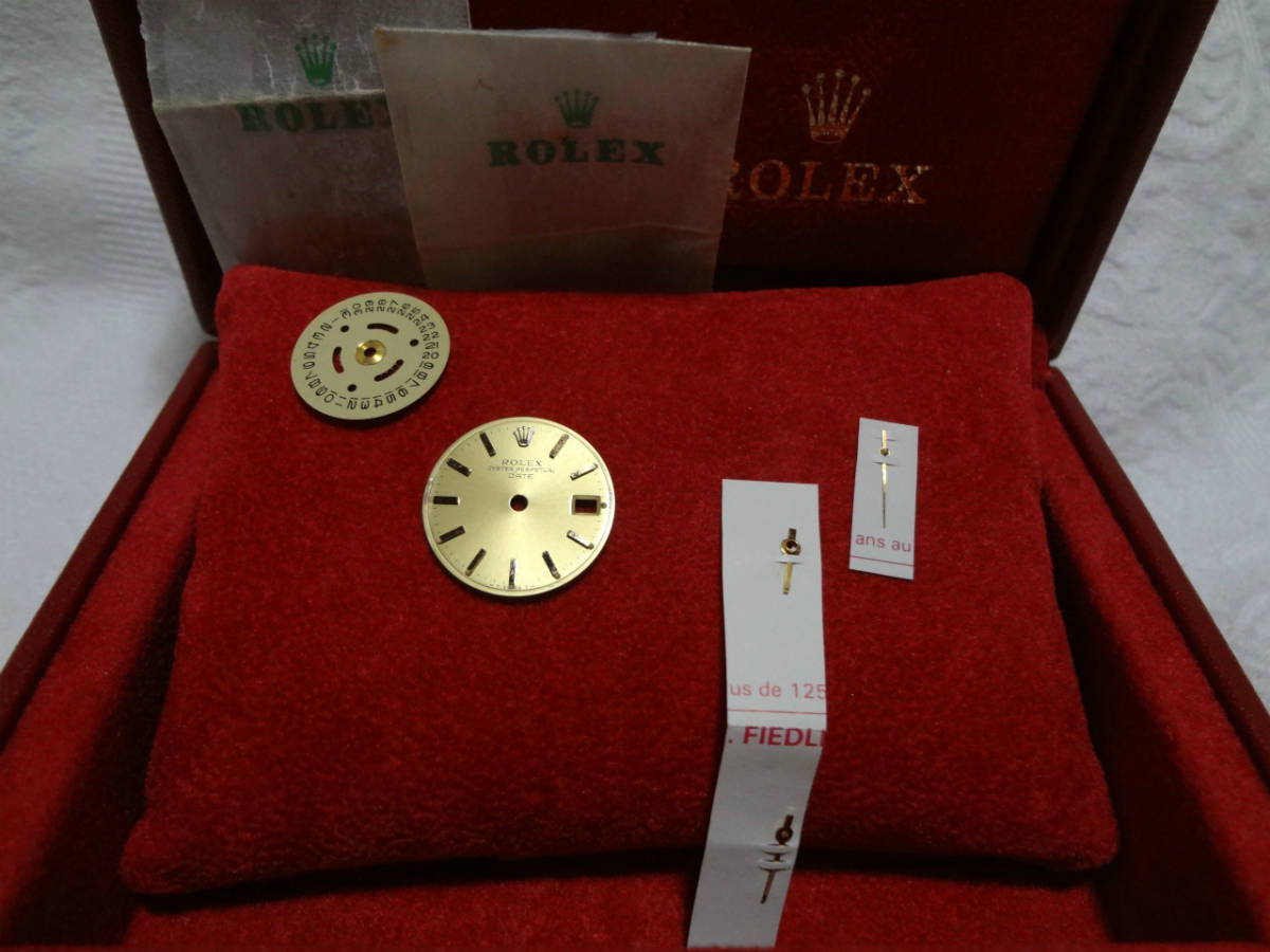 ◆ROLEX DATE OYSTER PERPETUAL ★レディース ☆文字盤＋日付盤＋針 セット ★ロレックス デイト