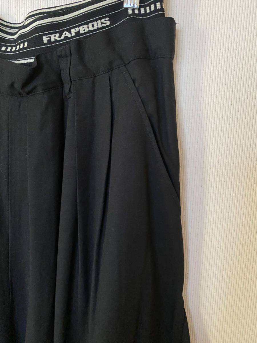  beautiful goods * Frapbois FRAPBOIS Roo z. sarouel pants * black 