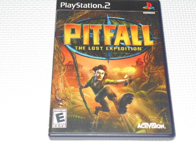 PS2★PITFALL THE LOST EXPEDITION 海外版 北米版★箱付・説明書付・ソフト付