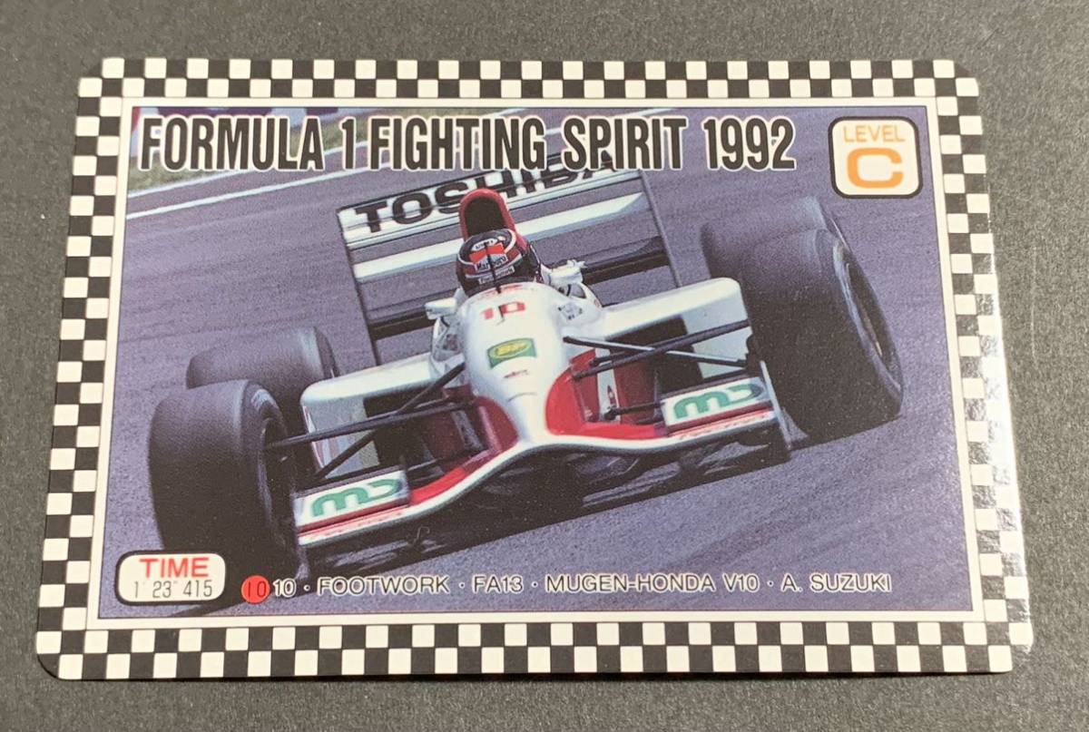 お得セット 1992 鈴木亜久里　フットワークムゲン　アマダ　F1 Sprit Fighting 1 Formula Amada その他