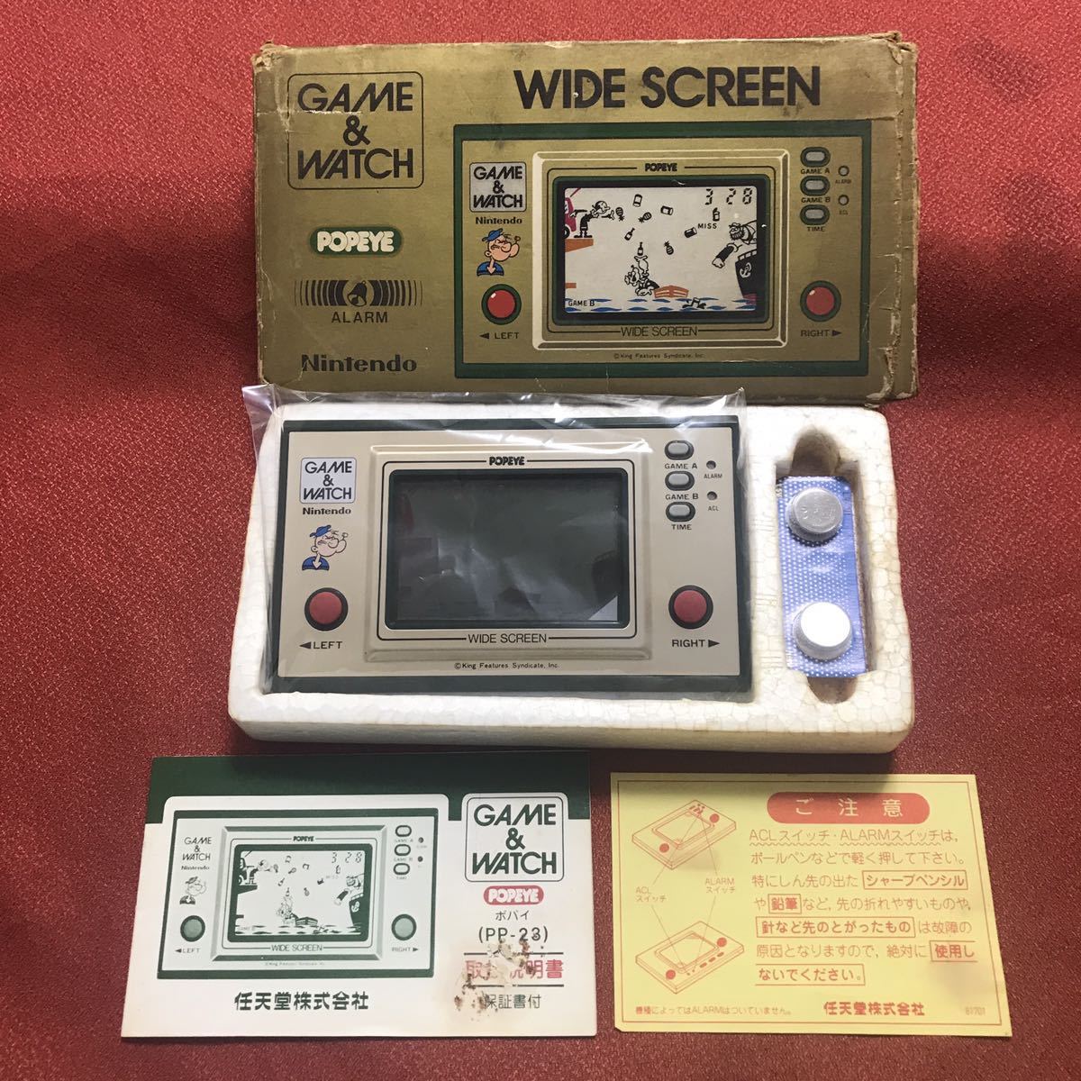 大人気新作 動作確認済み / ライオン / ゲームウォッチ / LION / 美品