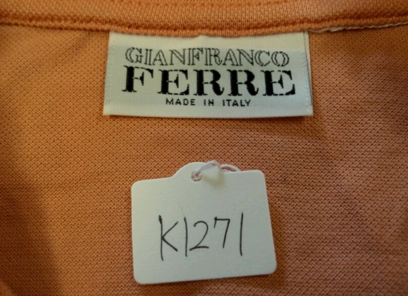 ■美品GIANFRANCO FERRE ジャンフランコフェレ☆半袖ポロシャツ イタリア製_画像3