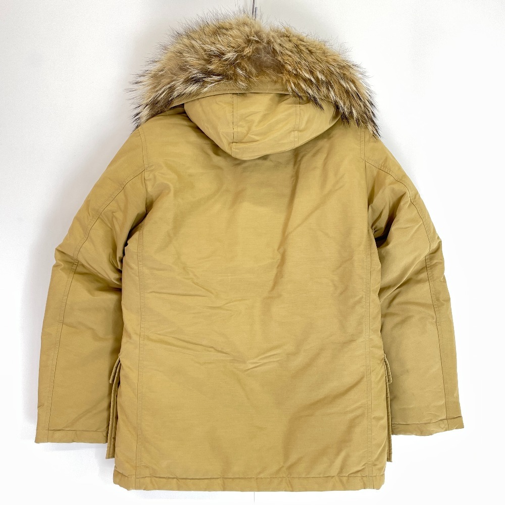 WOOLRICH ウールリッチ 1402001 ベージュ アークティックパーカ ベージュ XS コート コットン メンズ 中古_画像3