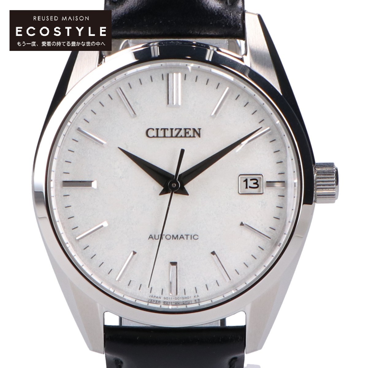 数量は多 NB1060-04A シチズン CITIZEN 美品 9011 シルバー/ブラック