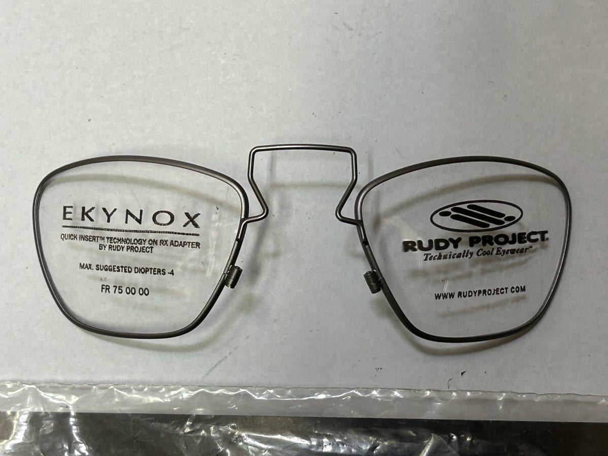  Rudy Project ekinoks sunglasses correspondence clip-on ( inside side . times attaching lens . inserting therefore. goods )RUDY PROJECT EKYNOX CLIP-ON