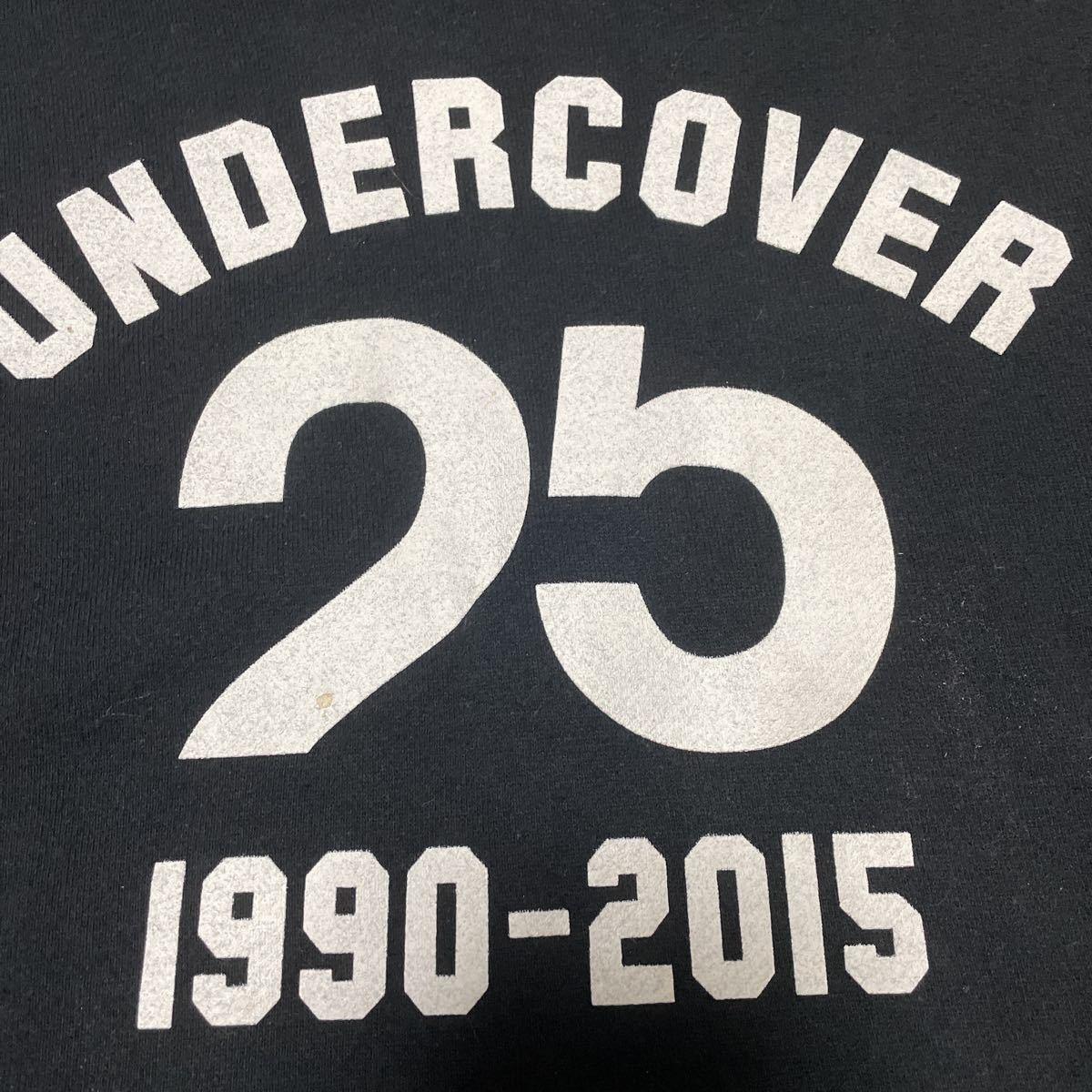 undercover アンダーカバー　25周年　スウェット　greatest期　ペーパードール期　復刻　バイカラー　ドッキング　takahashi jun_画像3