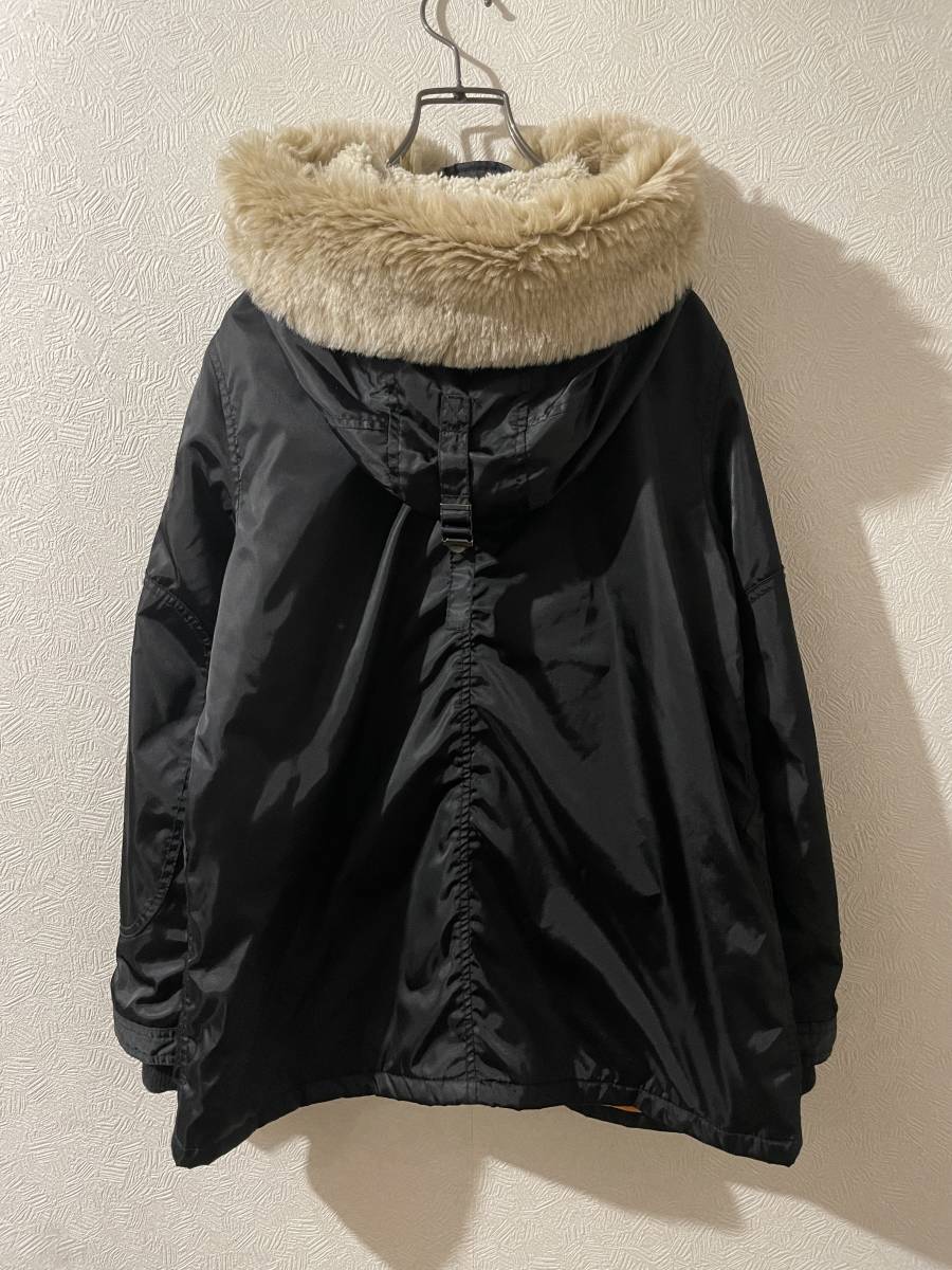 0 MARC JACOBS nylon N-3 jacket / Mark Jacobs military Mod's Coat black black 4 Ladies #Sirchive