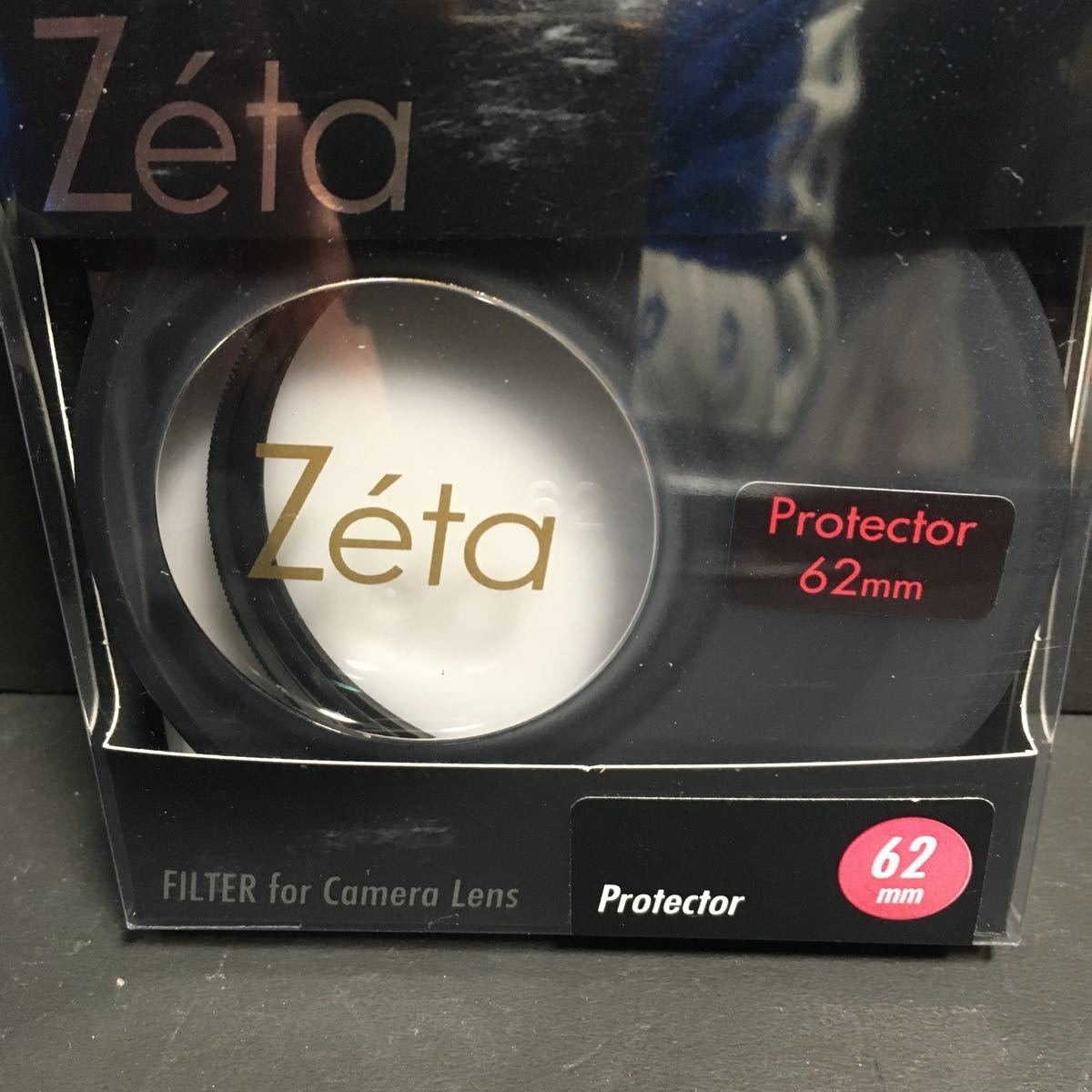 新品・送込み　ケンコー・トキナー　ZETA　高級レンズ保護プロテクター　62mm　超低反射　ZRコート　面反射0.3%以下　定価=7150円_画像2