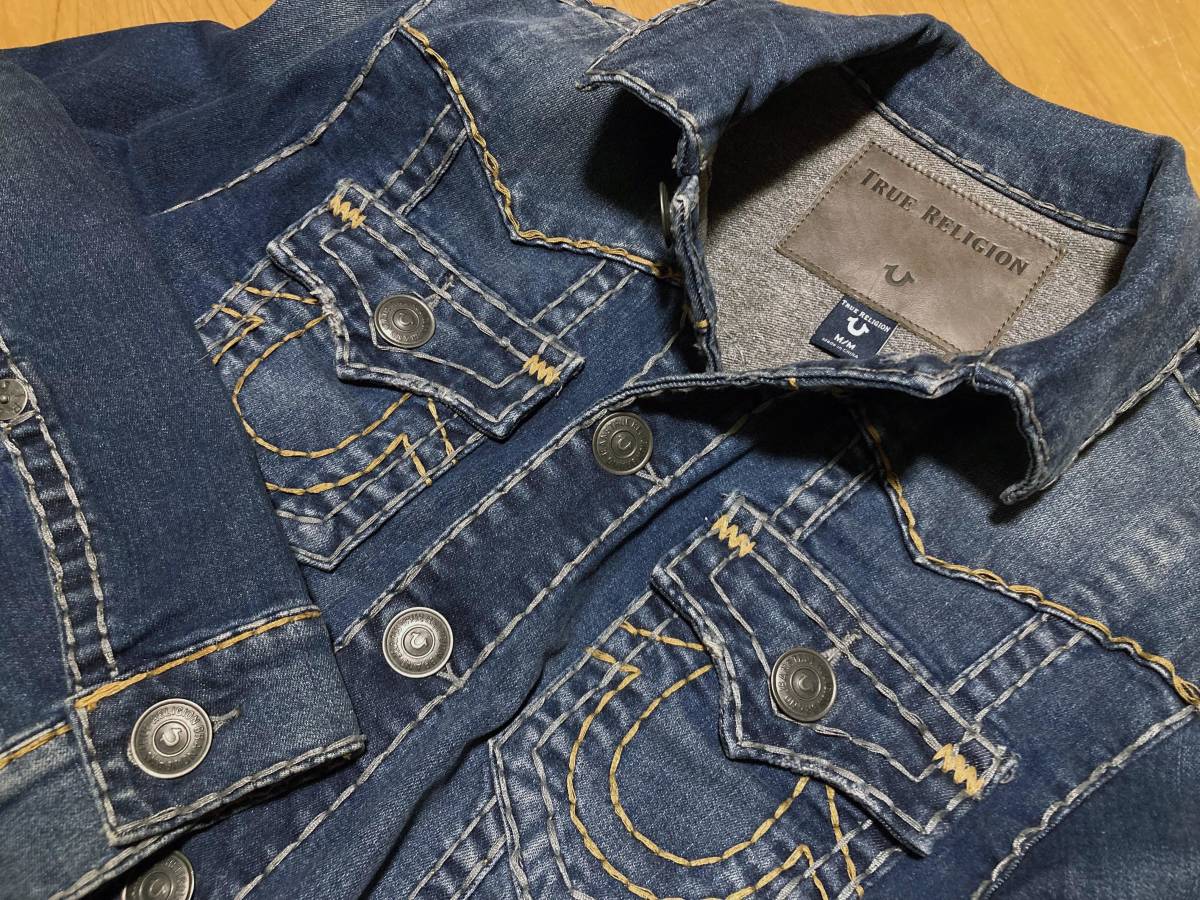 TRUE RELIGION 元祖太糸Gジャン!!! 現在ではとってもレアで貴重な商品です。_画像5