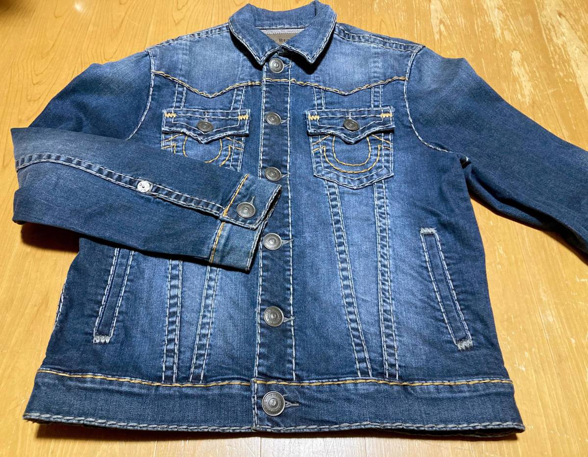 TRUE RELIGION 元祖太糸Gジャン!!! 現在ではとってもレアで貴重な商品です。_画像6