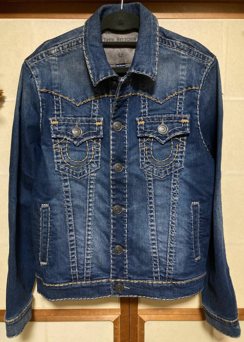 TRUE RELIGION 元祖太糸Gジャン!!! 現在ではとってもレアで貴重な商品です。_画像1