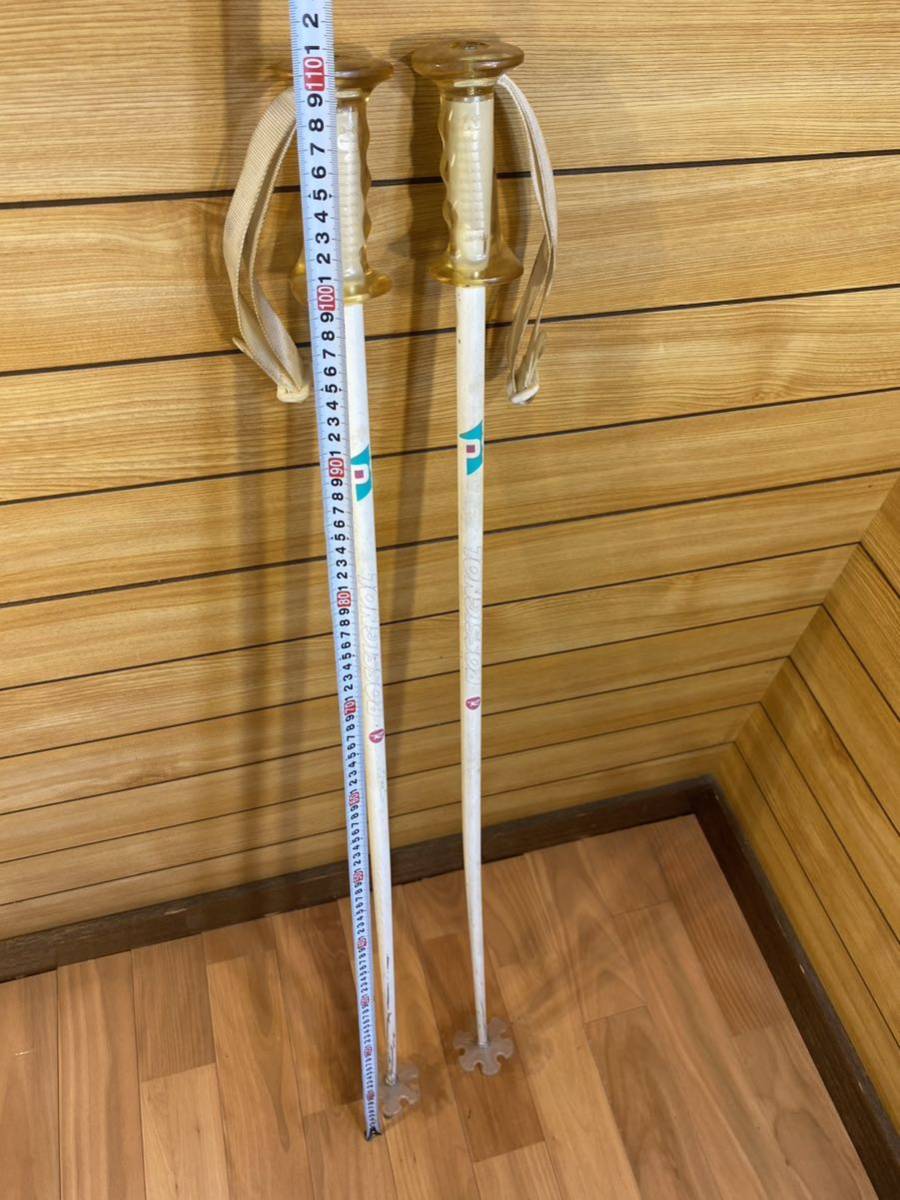 ロシニョール　110cm スキー　ストック ROSSIGNOL_画像6