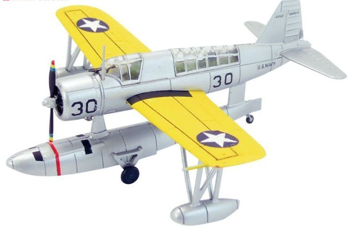 エフトイズ 水上機コレクション2 1/144 OS2U キングフィッシャー 3C 米海軍 ペンサコラ海軍基地 偵察機 F-toys_画像1