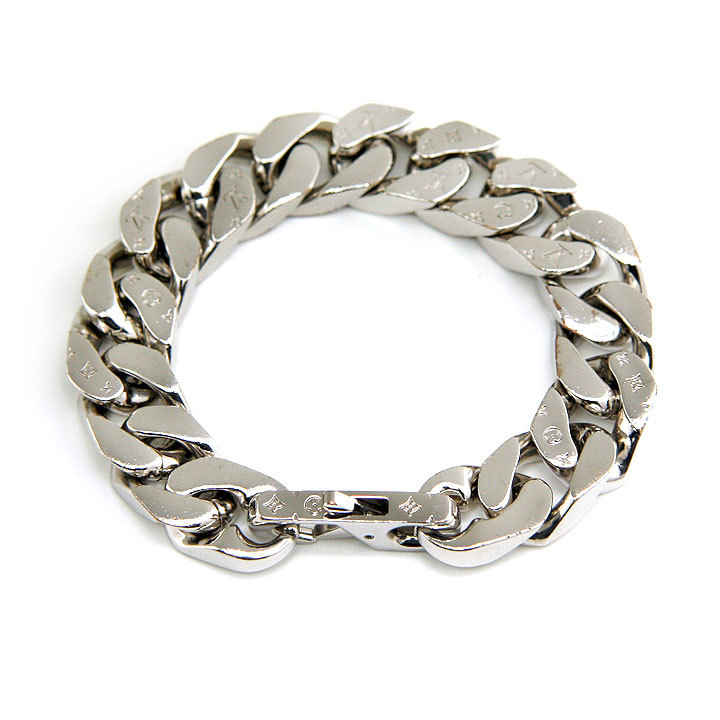 Louis Vuitton Lv chain links bracelet (M69988 M69989)