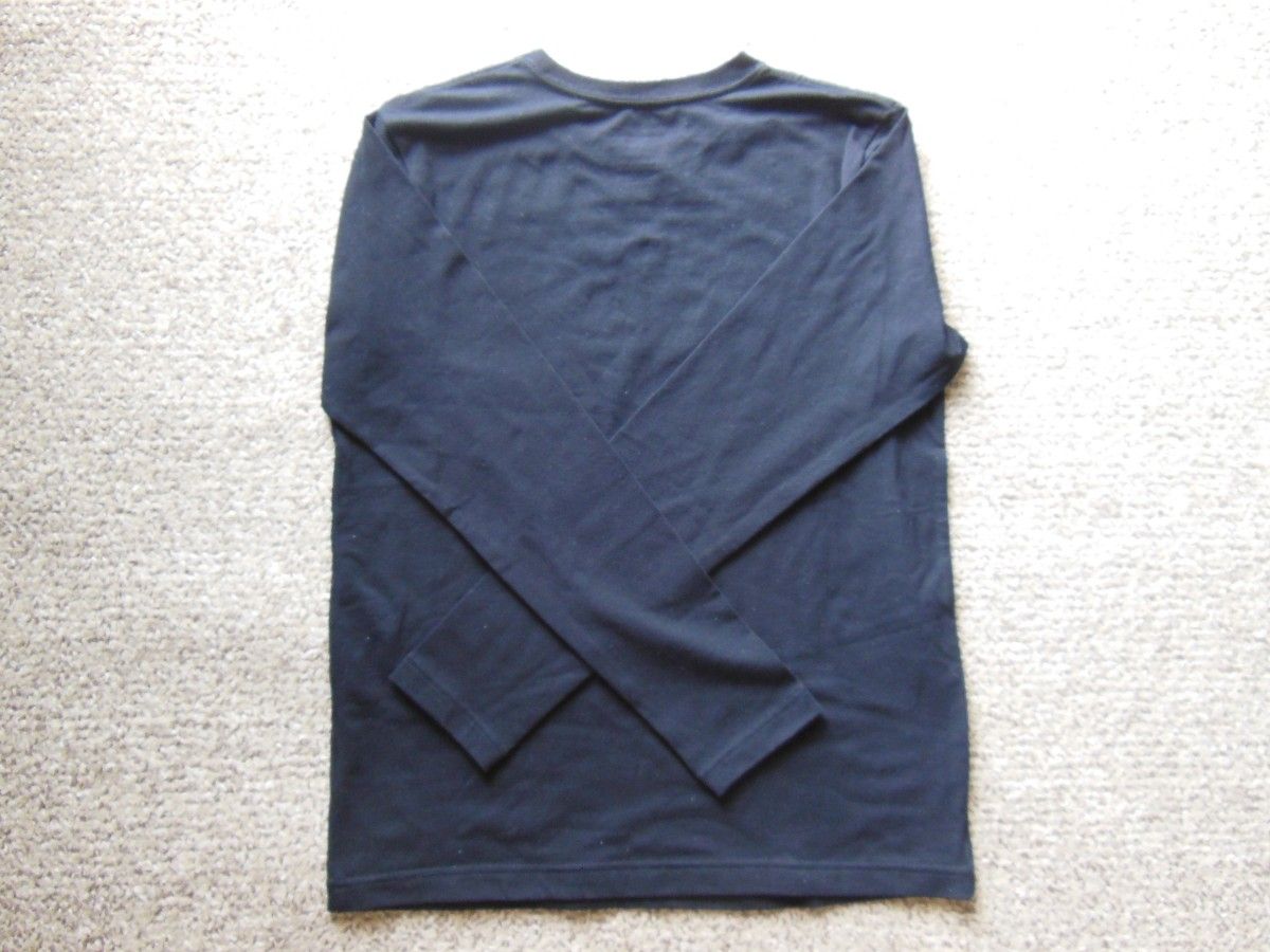 BANDEL ロング スリーブ Tシャツ 黒×シルバー Sサイズ