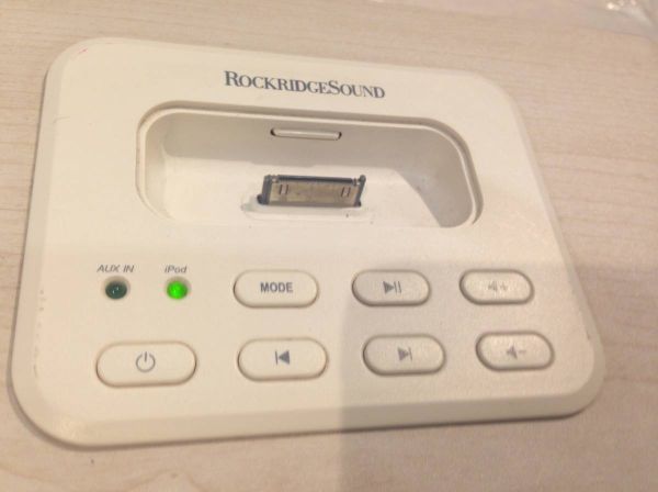 ★6553★ロックリッジサウンドジャパン ROCKRIDGESOUND JAPAN SG-A20/WH [iPod対応スピーカー ホワイト]_画像2